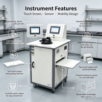 High Efficiency Air Permeability Test Equipment for Filter Material Production Quality Control