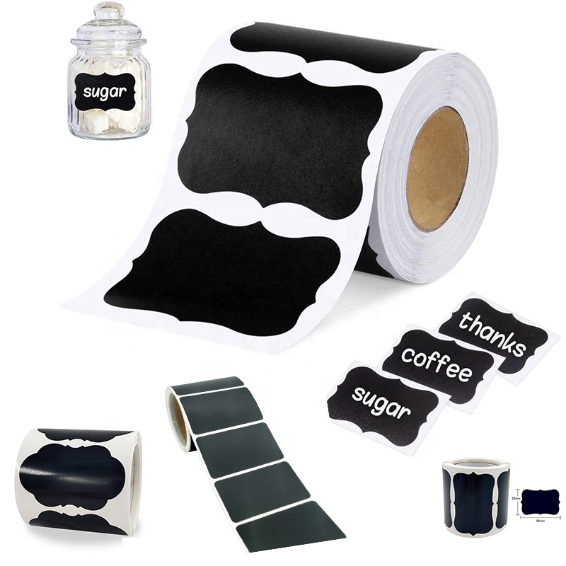 Waterproof Reusable Removable Pantry Labels Roll Chalkboard ...