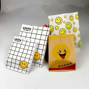 Greaseproof Paper <b>Bag</b> Packaging <b>Bags</b> French Fries Food Grade China Custom TOP OEM - Product Image 2