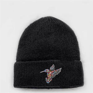 เข็มกลัดฝังเพชรสไตล์ใหม่,เข็มกลัดแสดงบุคลิกภาพรูปนกฮัมมิงเบิร์ดเข็มกลัดเครื่องประดับเสื้อผ้า - Product Image 5