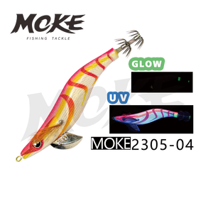 Esche da Pesca in Mare JINGYANG con Occhi 3D Stampati, Modello Polpo, Jig per Calamari, Amo per Gamberetti in Acciaio Inox, ABS, per Pesca in Acqua Salata - Product Image 5