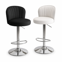 Chaises de bar européennes de luxe confortables, style nordique, chaises de bar pour la maison, décoration de restaurant, tabourets de bar pour la cuisine