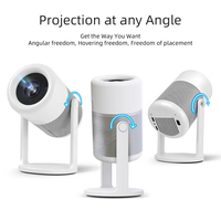 Projecteur intelligent de cinéma maison Touyinger J1 720P HD 1080P 4K avec décodage, Android Wifi, Proyector, Vidéo Beamer