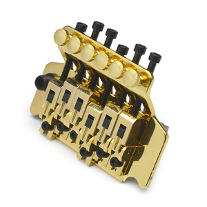 Pont <span class=keywords><strong>de</strong></span> guitare en métal <span class=keywords><strong>haut</strong></span> <span class=keywords><strong>de</strong></span> <span class=keywords><strong>gamme</strong></span> avec système <span class=keywords><strong>de</strong></span> trémolo double, accessoires durables pour guitare électrique - Product Image 3