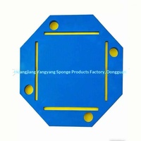 Tapis de Mahjong Flottant Pliable en EVA, Hexagonal, 33 Pouces, Style Américain, Table de Mahjong, Modèle Protection Environnementale Yy5262 Zhejiang