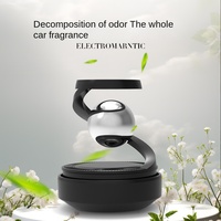 Diffuseur de parfum désodorisant pour voiture Solar Star, design Sun Spins, en plastique, longue durée (60-90 jours), stérilisation des odeurs, DIY