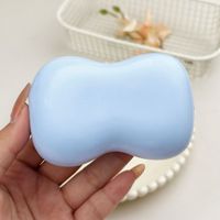 Jouet Squishy Savon Texture Vaseline, Jouet Anti-Stress Façon Savon Façon Huile de Coco Façon Savon Simulé à Modeler