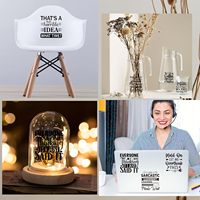 Autocollants de transfert UV personnalisés, écologiques, durables, imperméables, en relief 3D, pour verres, canettes, tasses, coques de téléphone, emballages