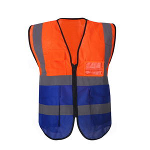 Gilet di Sicurezza Riflettente ad Alta Visibilità di Grado Professionale in Tessuto Lavorato a Maglia Durevole con Riflettori - Product Image 3