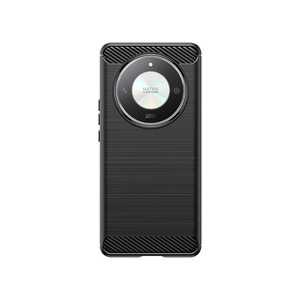 Lujo suave TPU cepillado fibra de carbono patrón a prueba de golpes teléfono móvil contraportada funda de teléfono para honor para <span class=keywords><strong>Magic</strong></span> 5 <span class=keywords><strong>6</strong></span> <span class=keywords><strong>Lite</strong></span> pro x50 - Product Image 4