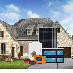 Sistema de Energía Solar, Batería de Iones de Litio de 12.8V, Panel Monocristalino para Montaje en Techo, Controlador MPPT - Product Image 1