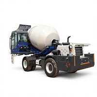 Mini-benne à chenilles autochargeante pour béton 800 kg avec alimentation automatique, moteur et boîte de vitesses de haute performance