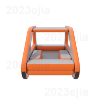 Bateau de pêche rond gonflable de luxe avec moteurs électriques pour les sports nautiques et les loisirs en plein air, similaire à un jet-ski