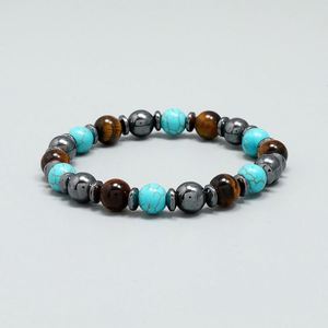 Natural Stone <b>Bracelet</b> Colorful Glass Beaded <b>Anxiety</b> Relief Tiered Pricing Policy Adjustable Sizing - Product Image 3