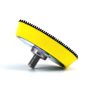 Almohadilla de respaldo de lijado de bucle de gancho de <span class=keywords><strong>2</strong></span> pulgadas personalizada con capa de espuma suave para taladro, amoladora de aire, lijadora, herramienta rotativa - Product Image 1