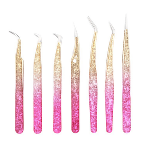 <span class=keywords><strong>Pinzas</strong></span> de extensión de pestañas <span class=keywords><strong>con</strong></span> punta de fibra de etiqueta privada <span class=keywords><strong>Pinzas</strong></span> de pestañas de volumen de agarre perfecto - Product Image 3