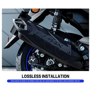 Para <span class=keywords><strong>YAMAHA</strong></span> NMAX155/Nmax125 155/<span class=keywords><strong>160</strong></span> 2020-2026, Cubierta Protectora y Decorativa para Tubo de Escape de Motocicleta - Product Image 5