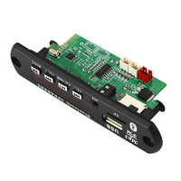 2*25W MP3 Lecteur Décodeur Conseil 12V BLE 5.0 50W amplificateur De Voiture FM Radio Module Soutien TF USB AUX