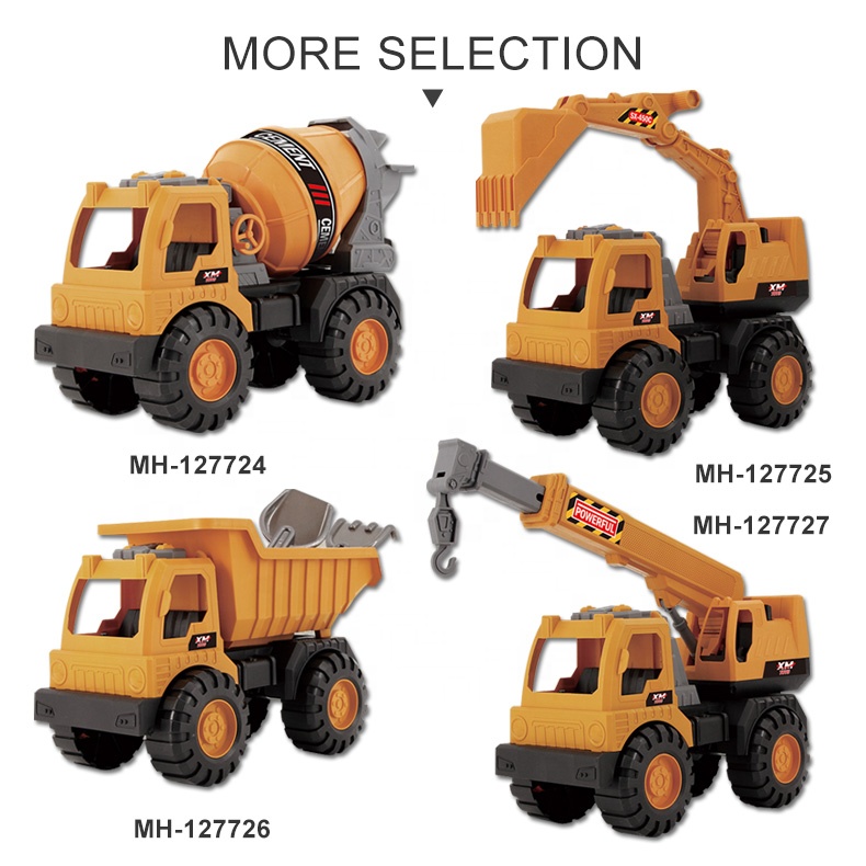 AIUAZA 1/50 verhouding gegoten engineering bouwvoertuig, dumptruck