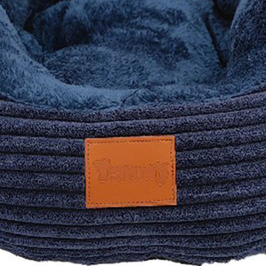 Cama para perros Yommy A Set S+M+L, cama ovalada de pana para mascotas, tallas S, M, L, impermeable, base antideslizante - Product Image 5