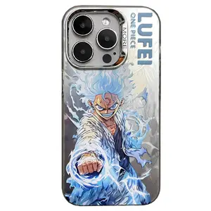 XXD Hot Selling Anime Phone Cases Electroplated Color Cartoon Custom Mobile Cover For Iphone 15 Pro Max Case