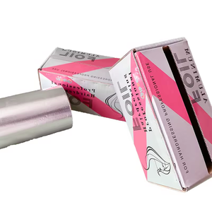 رقائق ألمنيوم عالية الجودة للصالونات لتصفيف الشعر، مطبوعة على شكل لفافة بملمس ناعم وخيارات قابلة للتخصيص - Product Image 3