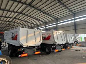 Prix d'usine 2-6 <span class=keywords><strong>essieux</strong></span> 40-120 tonnes Suspension pneumatique côté inclinable arrière Camion de transport robuste Semi <span class=keywords><strong>remorque</strong></span> à benne <span class=keywords><strong>basculante</strong></span> à vendre - Product Image 4