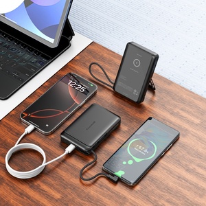 Multifunctional 10000mah Powerbank Wireless Charging Wired charging Folding phone <b>stand</b> Power Bank - Product Image 5