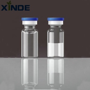 7ml Clear Borate Glass Medical Vial for Infusion with <b>Rubber</b> Stoppers Flip Tear-off <b>Caps</b> Screen Printed Surface - Product Image 4