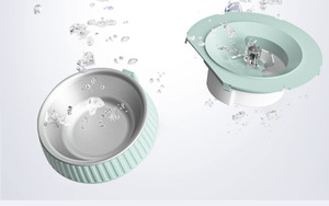 Automatische voerbak met slanke taille, timer en slimme voedingsdispenser voor katten en honden, automatische voedingsmachine met grote capaciteit voor droogvoer - Product Image 4