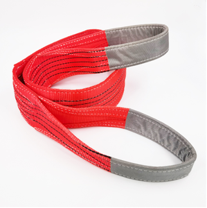 Sangles en sangle plate à <span class=keywords><strong>double</strong></span> boucle, vertes, pour applications de levage maritime - Product Image 3