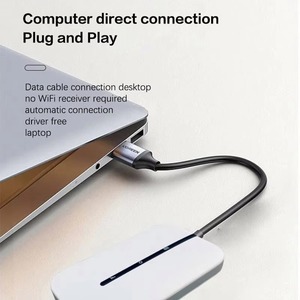 Nouveau routeur Wifi mobile 4G portable Cat4 OEM USB Type-C avec emplacement pour carte SIM, batterie de 2100 mAh, routeur Wifi de poche 4G - Product Image 4