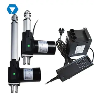 ไฟฟ้าทางการแพทย์เตียงกลไกLiftการใช้งานคู่ควบคุมDC Linear Actuator 24V