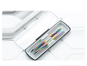 Lưu Niệm Sáng Tạo Quà Tặng Nhựa Trong Suốt Bút Chì Trường Hợp Hộp Hiển Thị Cho 2 Bút Thân Thiện Môi Trường Tùy Chỉnh Thiết Kế - Product Image 6