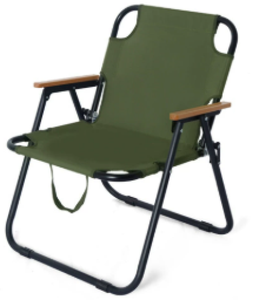 Chaise lune pliable portable <span class=keywords><strong>en</strong></span> aluminium avec table d'appoint <span class=keywords><strong>en</strong></span> tissu Oxford pour camping, randonnée, pique-nique, pêche, vente ambulante et <span class=keywords><strong>jardin</strong></span> - Product Image 4