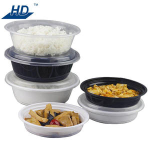 24 oz lấy đi Hộp Ăn Trưa lò vi sóng bữa ăn chuẩn bị container Giao hàng nhựa hộp đựng thức ăn có nắp đậy bữa ăn chuẩn bị container - Product Image 6