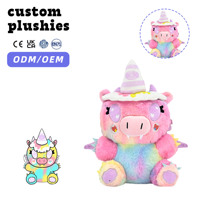 Usine de jouets en peluche, faible MOQ, jouets en peluche personnalisés avec son, animaux colorés originaux, jouets lestés, mascotte en peluche