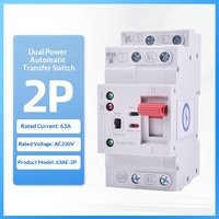 Commutateur de transfert automatique double alimentation (énergie nouvelle et énergie photovoltaïque) IP54, sans phase, pour batteries de stockage d'énergie photovoltaïque à faible puissance