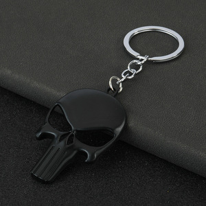 Yujiantong พวงกุญแจ Punisher ขายตรง<span class=keywords><strong>จา</strong></span>กผู้ผลิตหน้ากากสยองขวัญและพวงกุญแจสำหรับวันฮาโลวีน - Product Image 2