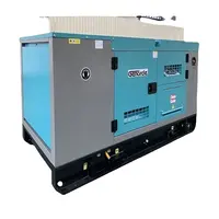 Generador de diésel, 40kW, 50kW, 60Kva, supersilencioso, refrigerado por aire, pequeño