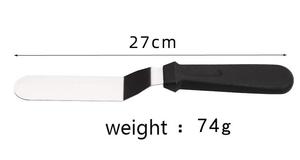 Juego de Utensilios de Cocina para Repostería, Cuchillo para Pastel de Acero Inoxidable, Espátula Angulada para Crema, <span class=keywords><strong>Mango</strong></span> de Plástico de 6 Pulgadas, Stock del Fabricante - Product Image 5