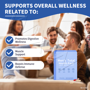 Multivitamínico para Hombre Más Vendido en Europa y EE. UU. con Extracto de Arándano para el Equilibrio Intestinal y la Vitalidad - Product Image 6