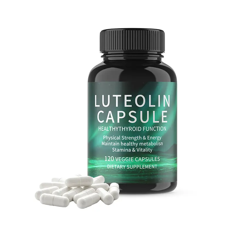 OEM/ODM Private Label Healthcare Supplements Luteolin capsule Vegetarian herbal extract Luteolin capsules