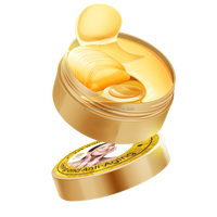 Masques pour les yeux personnalisés Gel collagène anti-âge 24k Masques pour les yeux Patches Vente en gros