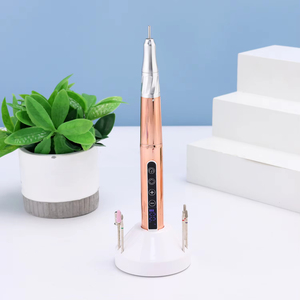 Máquina de manicura de 35000 RPM, tipo bolígrafo, 65W de alta potencia, recargable, portátil, para uso profesional y doméstico, con logotipo personalizado, precio de fábrica. - Product Image 2