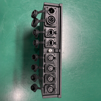 CLEN Contrôleur de gradation LED 4 ports extérieur IP65 étanche à la pluie Art-Net SACN DMX512 SPI avec alimentation intégrée 10W pour 2720 pixels, mode hors ligne pour scène