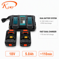 Mesin Pengikat Besi Beton Otomatis Kowy RT-441 4-45mm DC18V 5.0Ah Baterai Ganda 3700 Ikatan 0.6dtk OEM ODM