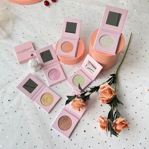 OEM Poudre Pressée Surligneur Étanche Maquillage Or Shimmer Bronzer Surligneurs Maquillage 6 Shade Surligneur Palette - Product Image 2