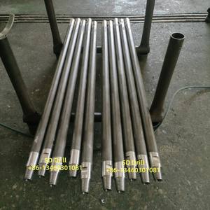 צינורות קידוח הליבה סלע סלע bwy מוט מקדחה עם פלדה פחמן משותף מזויפים ציוד קידוח קוטר 54 מ "מ - Product Image 2