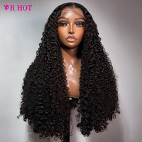 Perruques personnalisées en cheveux humains bruts bouclés, Lace Front 13x4 13x6, Lace Frontal HD, Perruques Pixie bouclées en cheveux humains brésiliens pour femmes noires